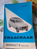 Vraagbaak renault 4, Ophalen