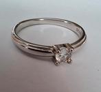 Zilveren ring, Ophalen of Verzenden, Zo goed als nieuw, 17 tot 18, Dame