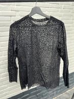 Doorschijnend tijgerprint shirt | Maat L / 40, Only, Zwart, Maat 42/44 (L), Nieuw