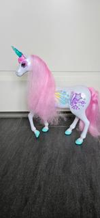 Barbie dreamtopia magische eenhoorn met licht en geluid, Ophalen of Verzenden, Zo goed als nieuw, Overige typen