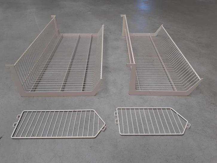 Metalen Hangmanden, Huis en Inrichting, Woonaccessoires | Schalen en Manden, Nieuw, Rond, Riet, Ophalen