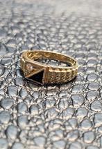 Prachtige 14 karaat gouden zegelring, 20 of groter, Heer, Nieuw, Ophalen of Verzenden