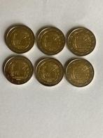 Andorra. 6 x 2 Euro. 2014,2017,2019,2020,2021 en 2023. UNC., Postzegels en Munten, Munten | Europa | Euromunten, Verzenden, Overige landen