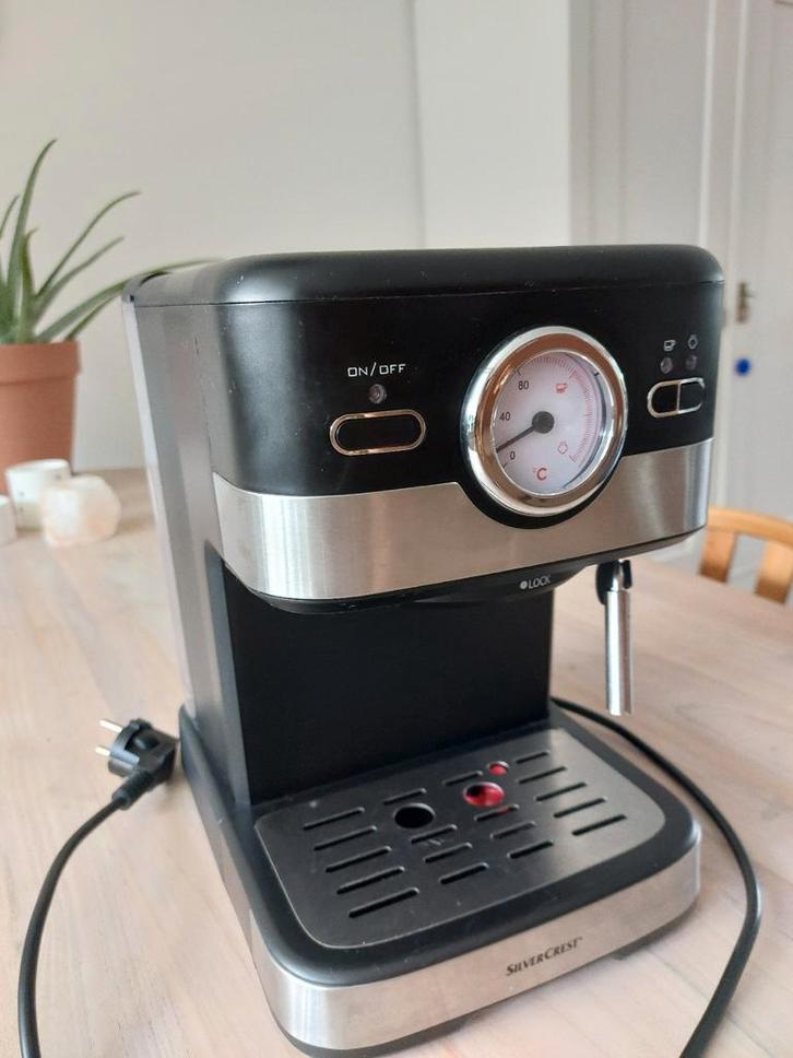 Silvercrest Espresso Apparaat - Nieuw!, Witgoed en Apparatuur, Koffiezetapparaten, Zo goed als nieuw, Gemalen koffie, Espresso apparaat