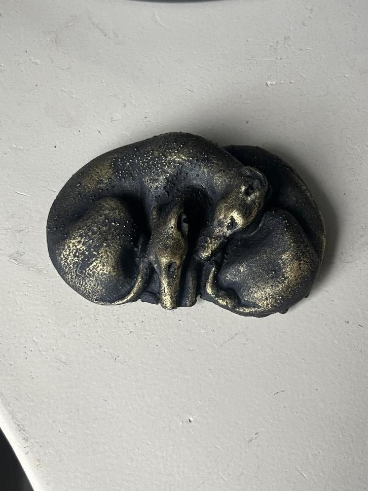 Windhond beeldje, Verzamelen, Beelden en Beeldjes, Zo goed als nieuw, Dier, Ophalen of Verzenden