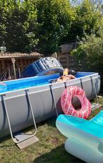 4 x 2 x 1 mtr groot zwembad - klik en klaar !!!, Ophalen, 200 tot 300 cm, 80 tot 120 cm, Zo goed als nieuw