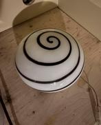 Ilu di vetro vintage glazen bol armatuur, Huis en Inrichting, Ophalen of Verzenden, Gebruikt, Rond, Minder dan 25 cm