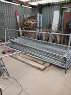 Lage BOUWHEKKEN ca 1,2 m1 hoog heras M-100, Ophalen, Gebruikt, IJzer, Overige typen