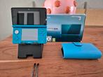 Nintendo 3DS Aqua Blauw, Spelcomputers en Games, Spelcomputers | Nintendo 2DS en 3DS, Ophalen of Verzenden, Zo goed als nieuw