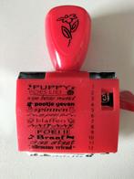 Stempel met Verschillende Teksten, Ophalen