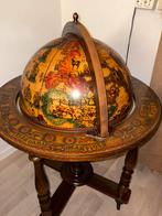 ANTIEKE bar globe drank wereldbol barglobe minibar globebar, Ophalen, Zo goed als nieuw