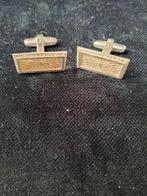 MANCHETKNOPEN ZILVER 835, Ophalen of Verzenden, Gebruikt, Zilver
