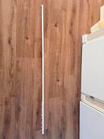 Ikea Vidga Gordijnrails 1,90m + Haken, Gebruikt, Wit, 150 tot 200 cm, Ophalen of Verzenden