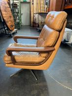 Vintage lounge “King chair” fauteuil, Huis en Inrichting, Ophalen, Vintage, 75 tot 100 cm, 50 tot 75 cm
