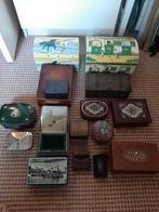 Verzameling kistjes , doosjes, blikjes., Ophalen of Verzenden