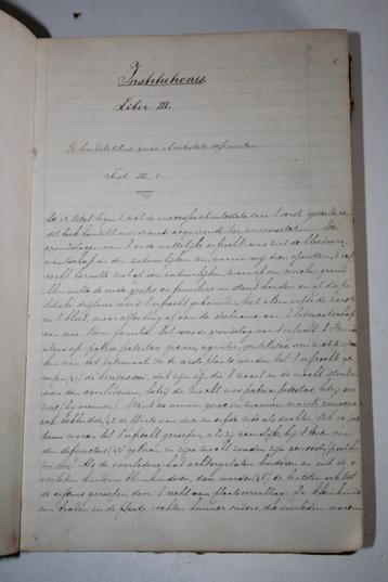 Handschrift Nederlands, vertaling werk uit Latijn beschikbaar voor biedingen