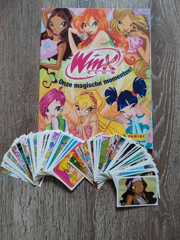 125x Winx panini stickers + album beschikbaar voor biedingen