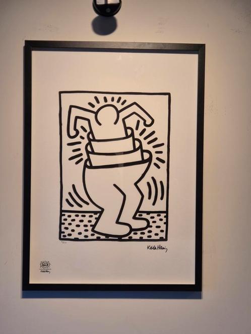 Keith Haring Litho, Antiek en Kunst, Kunst | Litho's en Zeefdrukken, Ophalen
