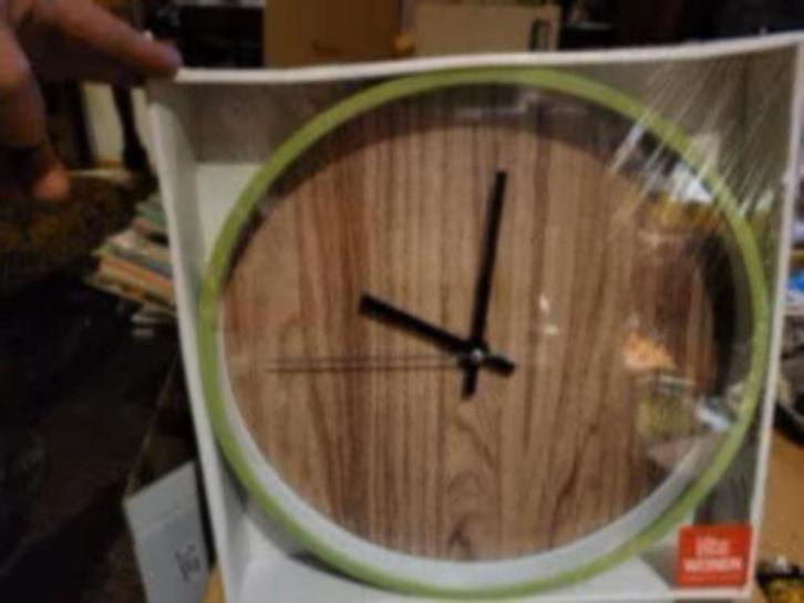 Klok, Huis en Inrichting, Woonaccessoires | Klokken, Nieuw, Wandklok, Ophalen of Verzenden