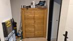 Moderne eikenhouten kast - Tijdloos design, Ophalen, Eikenhout, Zo goed als nieuw, Minder dan 150 cm