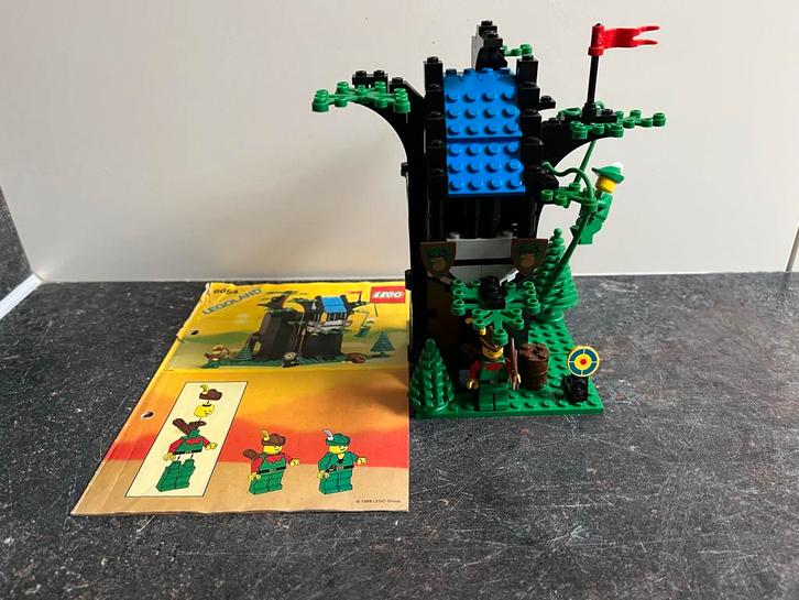 Lego 6054 - Forestman's Hideout, Kinderen en Baby's, Speelgoed | Duplo en Lego, Zo goed als nieuw, Lego, Complete set, Ophalen of Verzenden