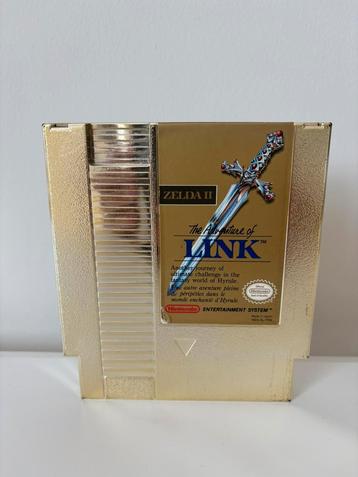 Zelda II: The Adventure of Link – NES – Gouden Cartridge beschikbaar voor biedingen