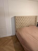Diga Colmore Bed met bank 180x200, Beige, Tweepersoons, Ophalen of Verzenden, Zo goed als nieuw