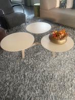 Moderne en stijlvolle salontafel, Rond, Zo goed als nieuw, 50 tot 100 cm, Past bij verschillende interieurstijlen en voegt elegantie toe.