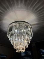 Kristallen lamp 2 stuks, Huis en Inrichting, Lampen | Kroonluchters, Ophalen, Gebruikt, Glas, Eric kuster