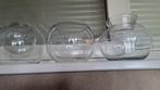 Riviera Maison bol vazen, Huis en Inrichting, Ophalen, Overige kleuren, Minder dan 50 cm, Glas