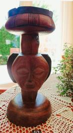 Mooi AFRIKAANS HOUTSNIJWERK 40 cm, Antiek en Kunst, Ophalen of Verzenden