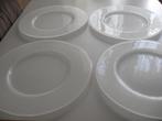 4 Glazen onderborden, Huis en Inrichting, Keuken | Servies, Ophalen, Glas of Glazen, Overige stijlen, Glas
