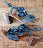 GABOR grijze hakken sandalen mt 7 of 40!, Grijs, Sandalen of Muiltjes, Gabor, Zo goed als nieuw