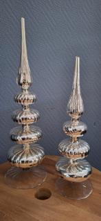 Mooie zilverglas kerstboompjes, Diversen, Kerst, Ophalen