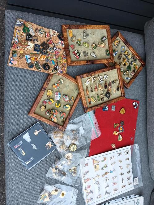 verzameling pins uit Frankrijk, brocante pins, insigne., Antiek en Kunst, Curiosa en Brocante, Ophalen of Verzenden