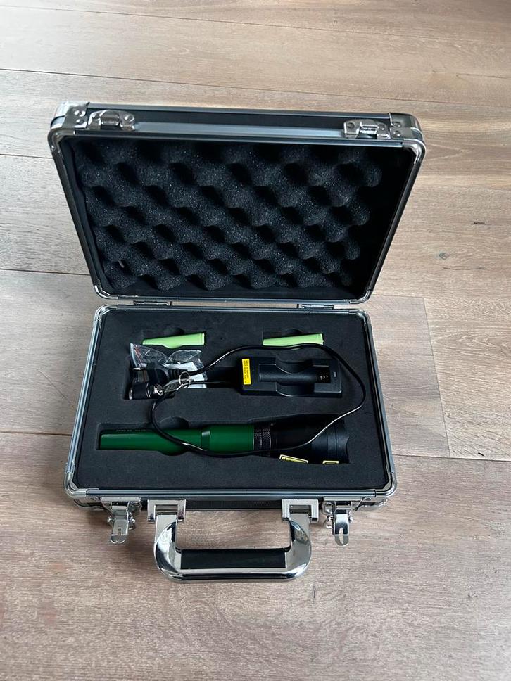 Laser OP Vogelverjager laser 3.0 Ketrop (500,-) als nieuw!, Doe-het-zelf en Verbouw, Meetapparatuur, Zo goed als nieuw, Ophalen of Verzenden