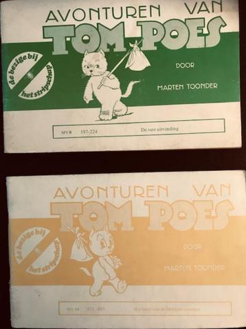2X TOM POES - Marten Toonder . (€ 2,00 per stuk) beschikbaar voor biedingen