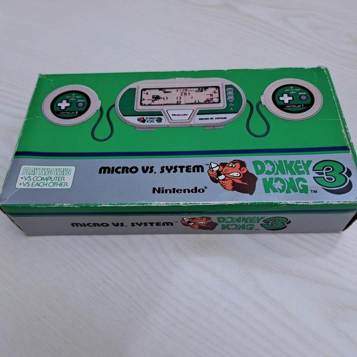 Nintendo Micro vs System Donkey Kong 3 (1984) Compleet, Spelcomputers en Games, Games | Overige, Ophalen of Verzenden