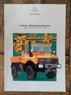 Brochure Mercedes-Benz Unimog U1400 - U1650 1999 nieuw, Nieuw, Mercedes-Benz, Mercedes, Ophalen of Verzenden