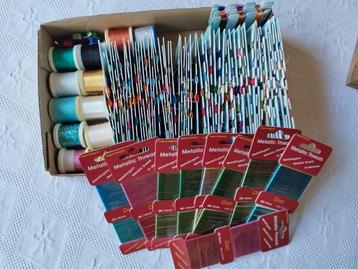 Metallic garen - DMC,Madera,Stitch and Do,etc. v.h. borduren beschikbaar voor biedingen