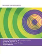 Thomas' Calculus Early Transcendentals, Ophalen of Verzenden, Beta, Gelezen, WO