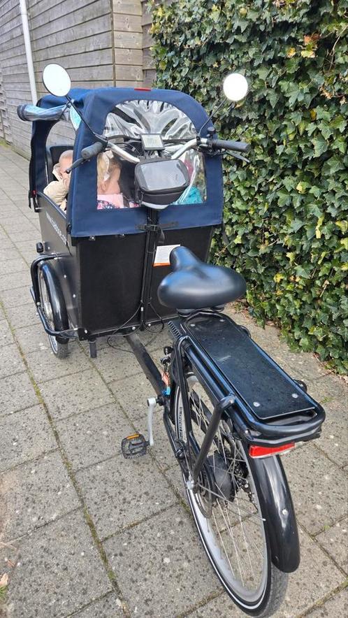 Goedgekeurde Babboe Big-E uit 2023! Met heel veel Accessoire, Fietsen en Brommers, Fietsen | Bakfietsen, Zo goed als nieuw, Overige merken