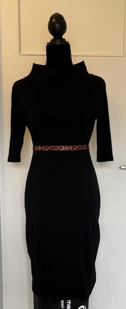 Zwarte spydress van Heartbreaker maat M, Kleding | Dames, Jurken, Gedragen, Maat 38/40 (M), Zwart, Boven de knie, Verzenden