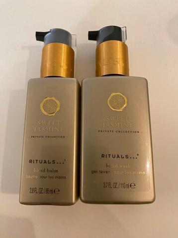 Keuken setje van Rituals Sweet jasmine zeep en hand crème beschikbaar voor biedingen
