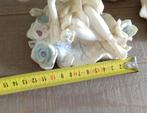 2 vintage bloemenmeisjes elfjes ca.12cm hoog, Verzamelen, Beelden en Beeldjes, Ophalen of Verzenden, Gebruikt, Fantasy