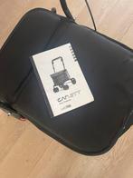 Zwarte boodschappen rollator, Diversen, Rollators, Ophalen of Verzenden, Opvouwbaar, Zo goed als nieuw