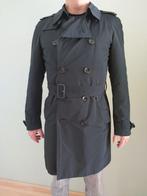 Trenchcoat Burberry IT50, Kleding | Heren, Jassen | Zomer, Zwart, Zo goed als nieuw, Burberry, Verzenden