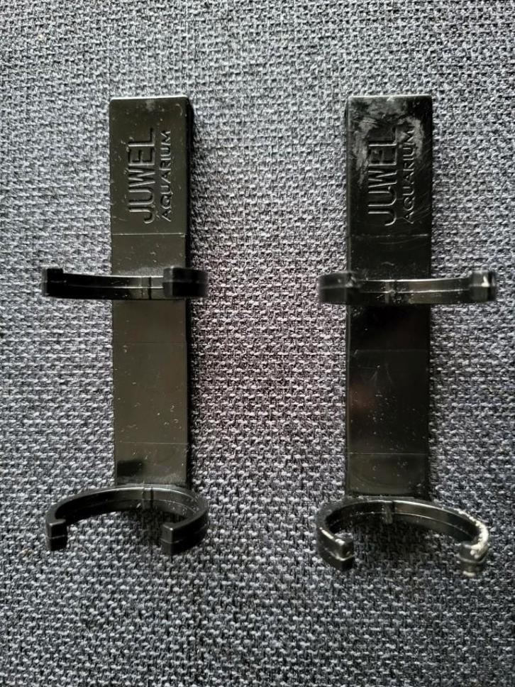 2 (Juwel) kliphoudertjes voor een thermostaat, Dieren en Toebehoren, Vissen | Aquaria en Toebehoren, Zo goed als nieuw, Verlichting of Verwarming