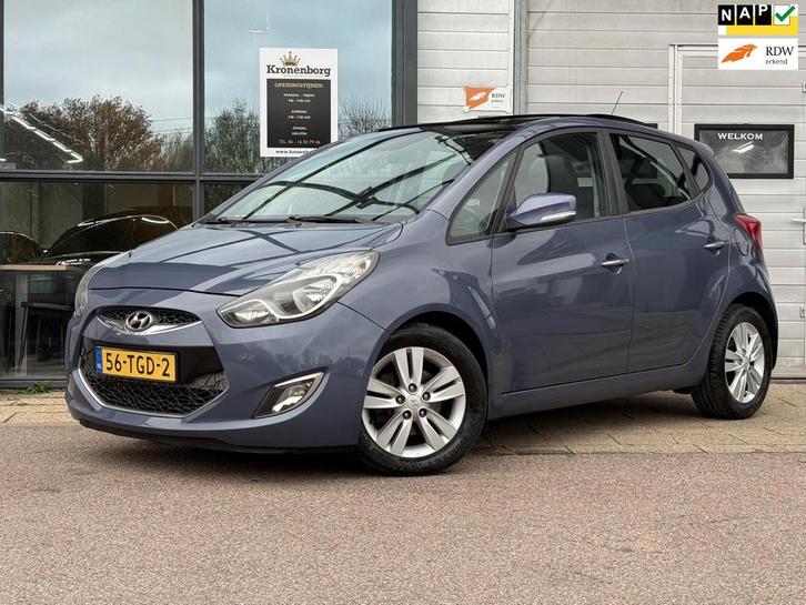 Hyundai Ix20 1.6i i-Catcher, PANO, LEDER, NAP, Auto's, Hyundai, Bedrijf, Te koop, iX20, ABS, Achteruitrijcamera, Airbags, Airconditioning