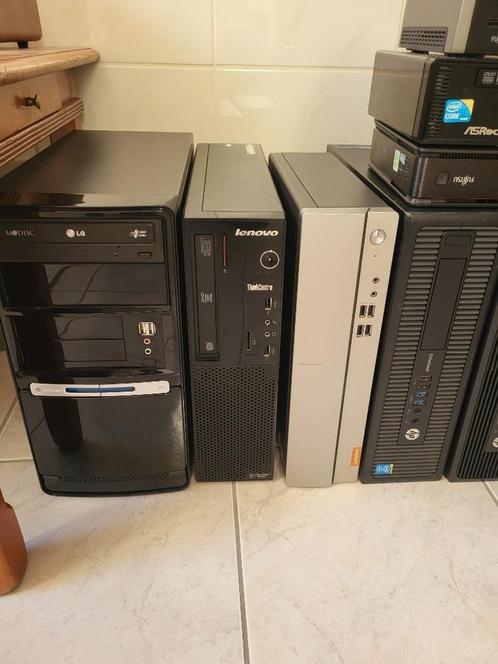 Partij 21 desktops. O.a. i5 / i7 / game pc. 5 x NVMe optie., Computers en Software, Desktop Pc's, Gebruikt, 3 tot 4 Ghz, SSD, Gaming